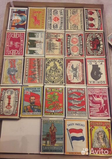 Коллекция шведских спичек