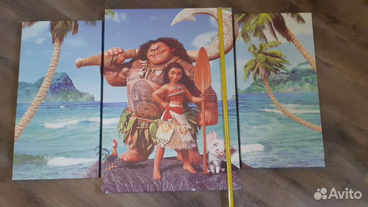 Постер на холсте. Моана