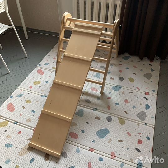Детская горка для дома, треугольник пиклера