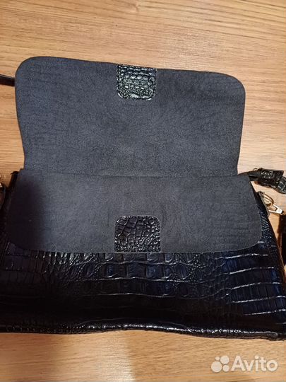 Сумка женская натуральная кожа под рептилию