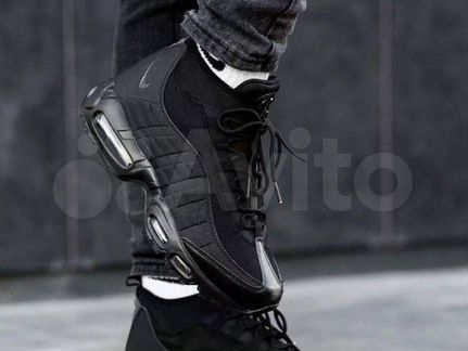 Nike air max 95 sneakerboot black town