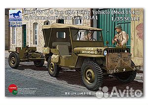 CB35107 1/35 Ford GPW (mod. 1942) w/37 mm M3A1