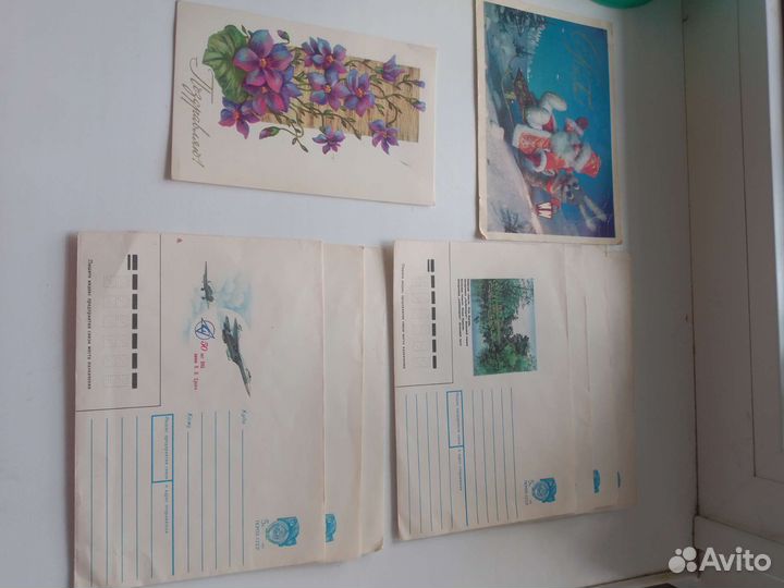 Открытки и конверты СССР