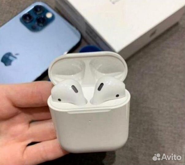 Наушники AirPods + чехол