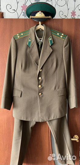 Повседневная военная форма пограничника пв СССР