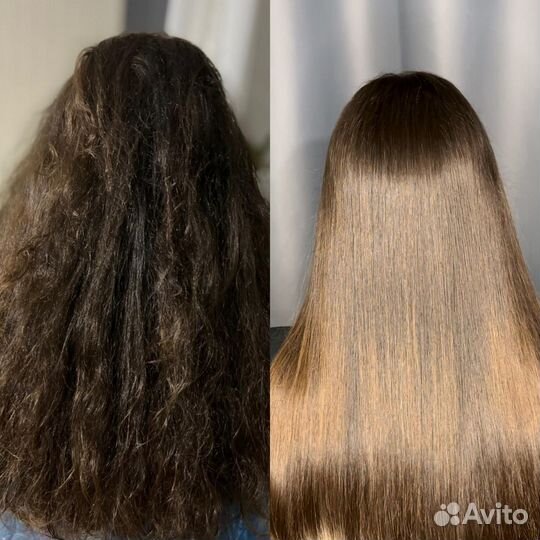 Модель на кератиновое выпрямление