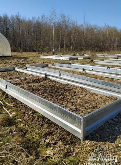 Грядка темно-красная 1м х 2,5м х 22см