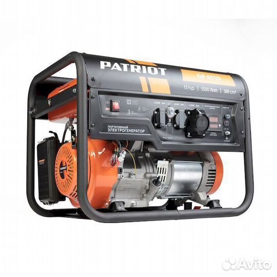 Бензогенератор Patriot GP 6510