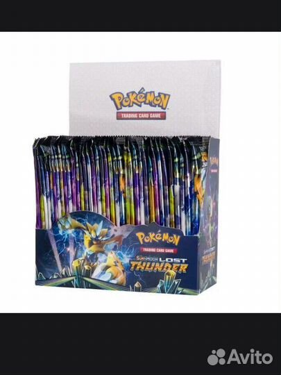 Карточки Pokemon 36 бустеров