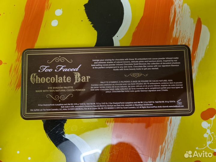 Too Faced Chocolate Bar