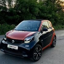 Smart Fortwo 1.0 AMT, 2018, битый, 110 000 км, с пробегом, цена 1 050 000 руб.