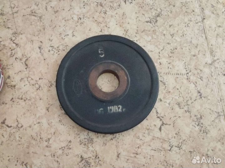 Штанга с блинами, обмен