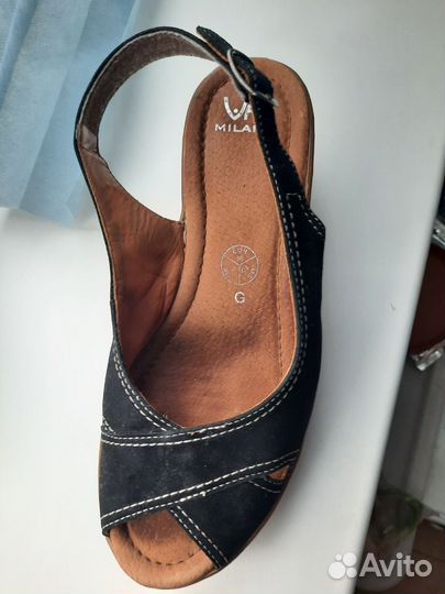 Босоножки женские 38 размер натуральная кожа