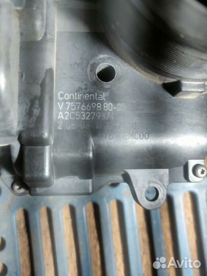 Дросельная заслонка Пежо 1.6 turbo