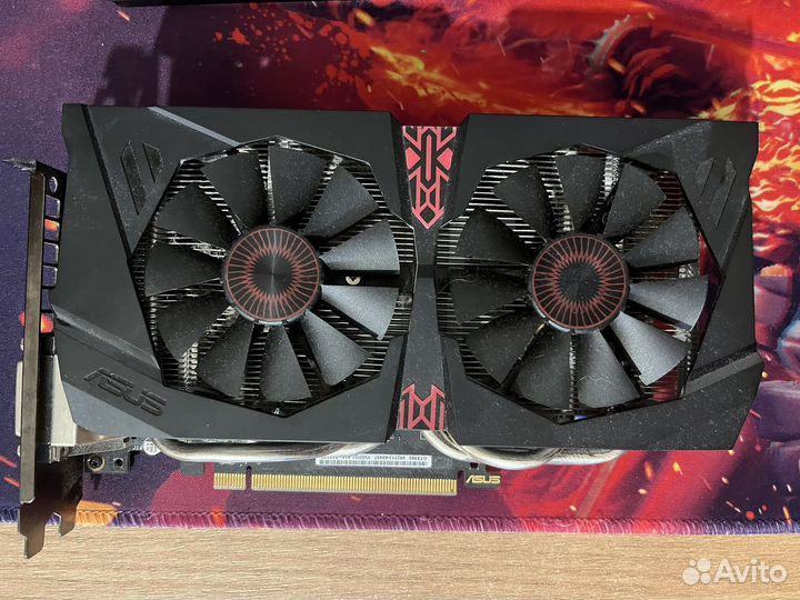 Видеокарта Asus GTX960 4gb strix