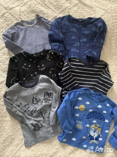 Одежда пакетом для мальчика 1,5-2 г