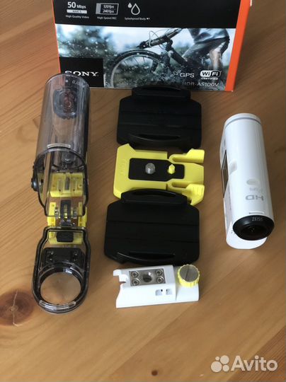 Экшн камера Sony Action cam hdr-as100v