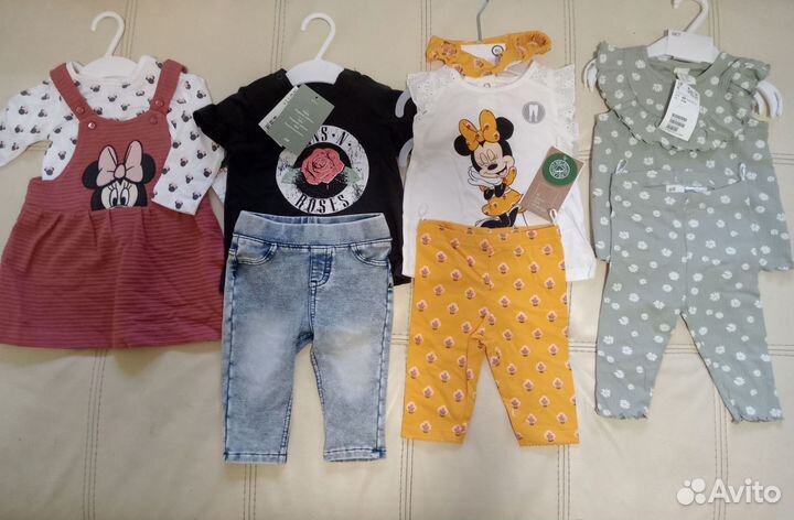 Комплекты костюмы сарафаны H&M 68