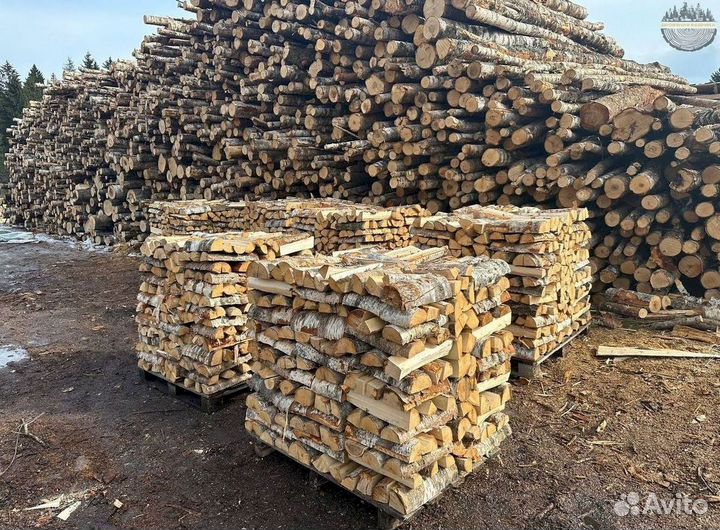 Дрова колотые высший сорт