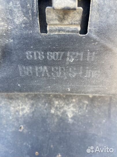 Диффузор заднего бампера Audi A5 S-line