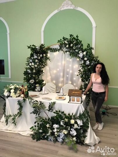Оформление свадьбы(свадебный декор)