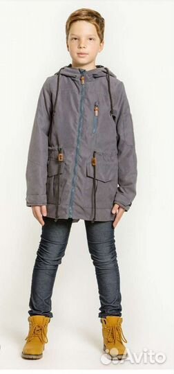 Куртка-парка для мальчика р140