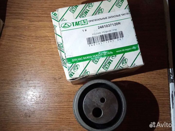 Ролик натяжителя ремня грм рм санта фе 2.7/маж2.5Л