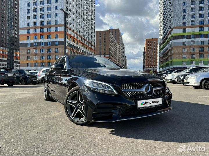 Mercedes-Benz C-класс 1.6 AT, 2019, 77 500 км