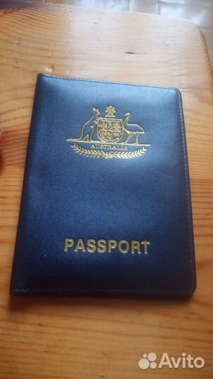 Обложка на passport australia натуральная кожа