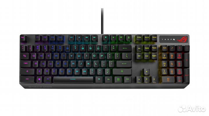 Механическая проводная клавиатура asus ROG Strix S
