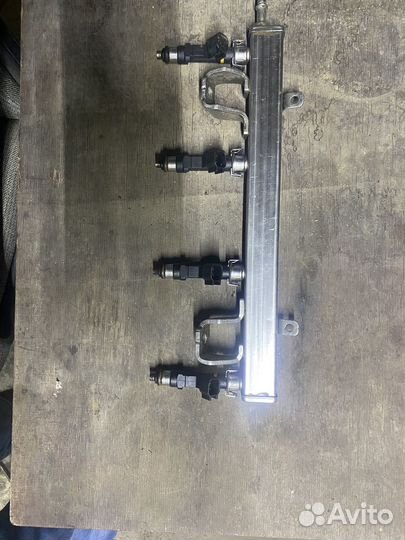 Топливная рампа мазда 6gg с фарсунками