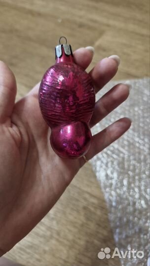 Елочные игрушки СССР. лев