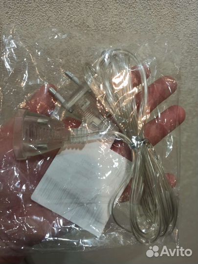 Новогодняя гирлянда штора