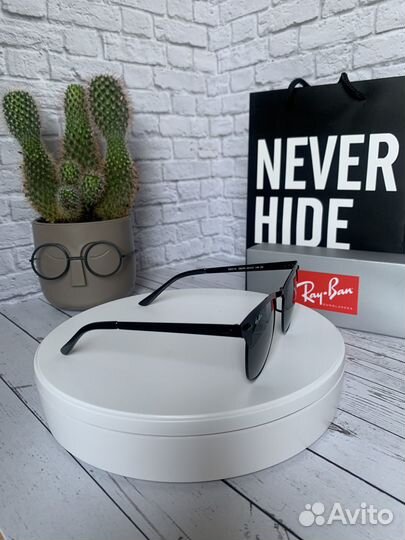 Очки Ray Ban 3716 Clubmastermetal 186/R5 49 21 140