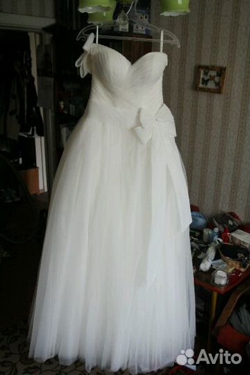 Пышное свадебное платье