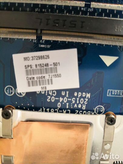 Материнская плата LA-C811P HP 15