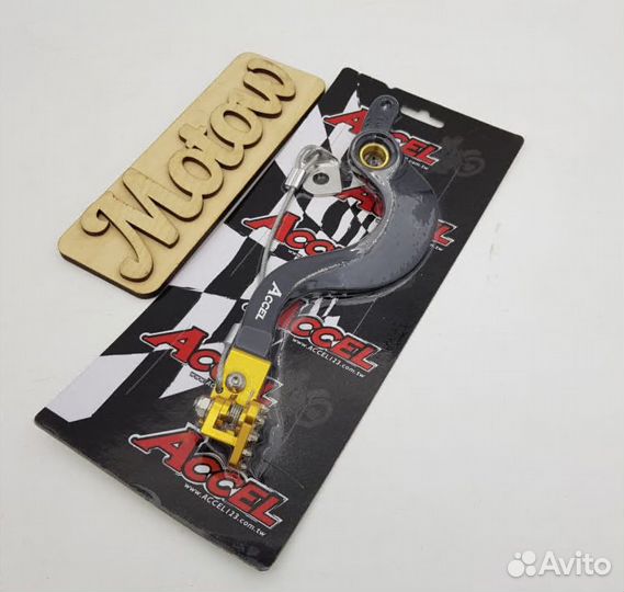 Лапка заднего тормоза suzuki RMZ450 черный/золото