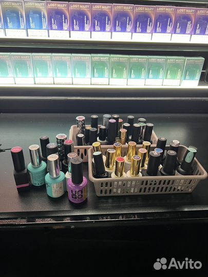 45 гель лаков новые и бу