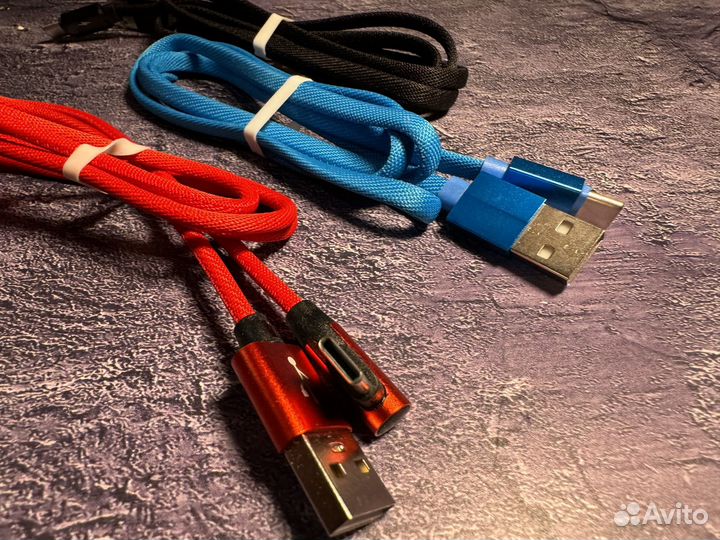 Кабель USB type c плетёный (опт и розница)