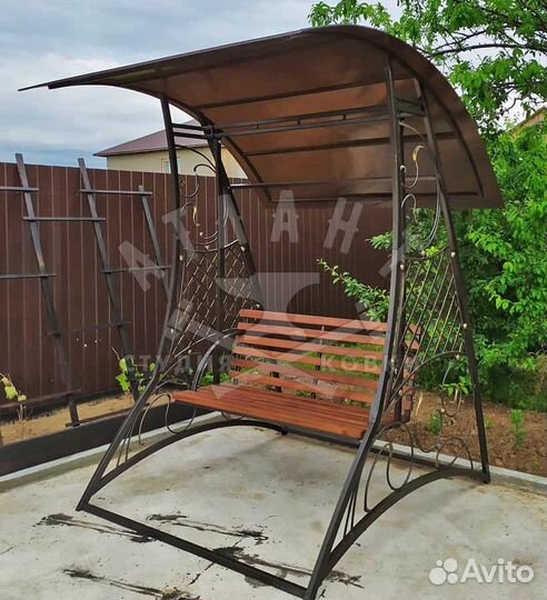 Садовые качели с подшипниками