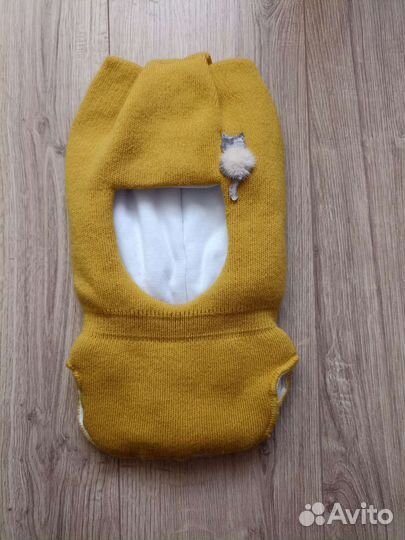 Шапка шлем для девочки