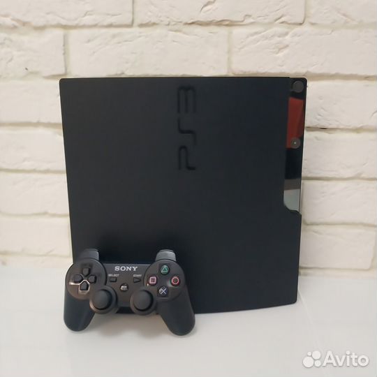 Sony playstation 3 slim прошитая 320Gb