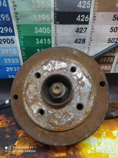 Тормозной барабан задний левый Renault Symbol