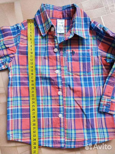 Рубашки 86 размер