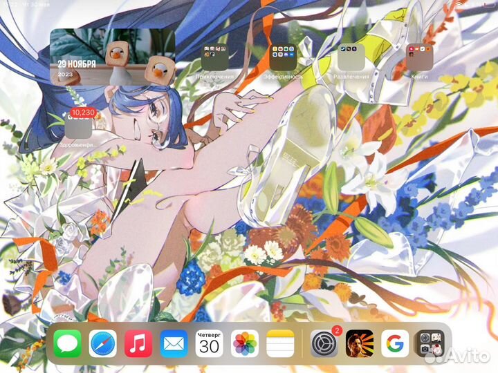 iPad 9 поколения 256 гб, с чехлом и стилусом