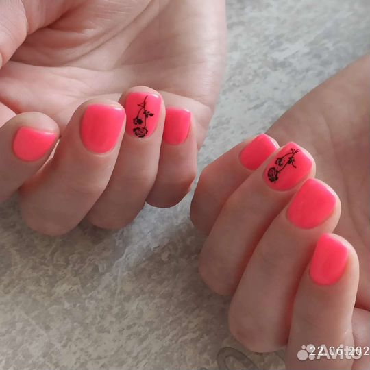 Комбинированный педикюр