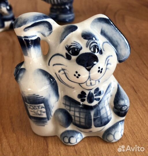 Фигурки гжель