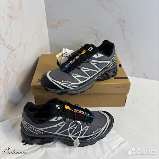 Кроссовки Salomon xt 6 gore tex термо зимние