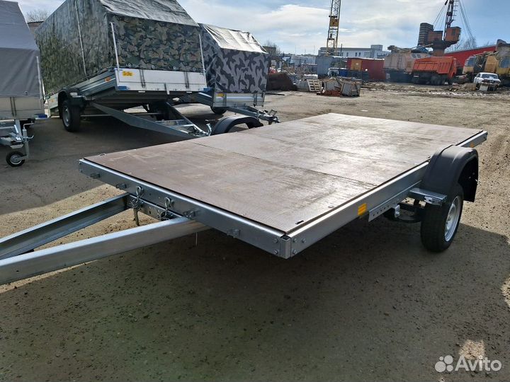 Прицеп-платформа 3.56х1.95 рессора Газель 2 листа