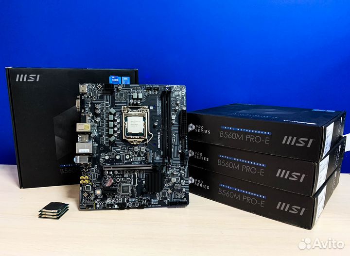 Новые комплекты i5-10400F + MSI B560M Pro-E